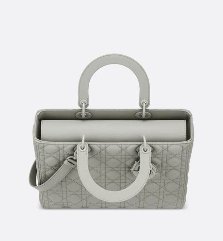 lady dior grey stone|grey Dior purse.